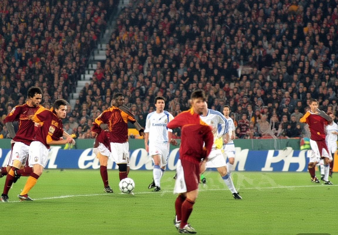 2004欧冠经典对决：罗马VS皇马战术火花全纪录(图1)